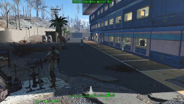 Fallout 4 NH LITE : Игра Без Смертей : Режим: Выживание: Строимся: ресторан "Старлайт"; квестики #4 смотреть онлайн