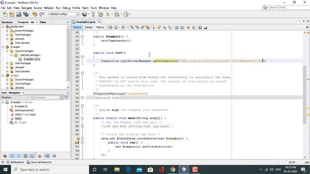 How to Connect java swing with oracle 11g Database смотреть онлайн