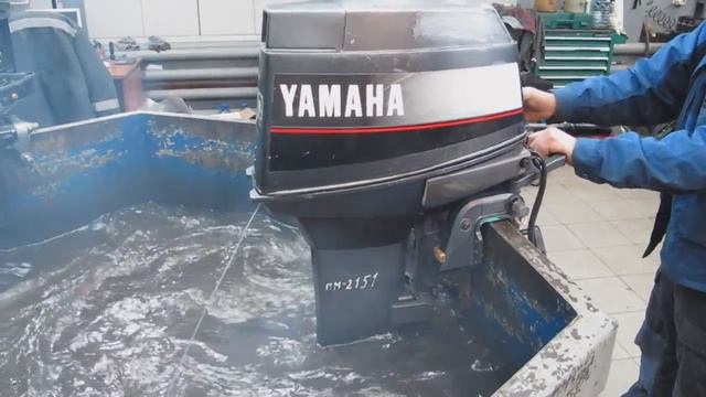 Мотор лодочный Yamaha 30DEM, б/у 1997 г.в. смотреть онлайн