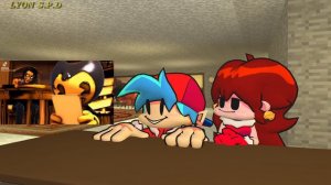 Friday night funkin: GF and BF's reaction to the discord memes (Garry's mod fnf animation)