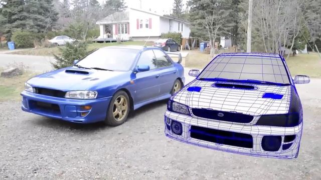 Subaru impreza wrx 3D смотреть онлайн