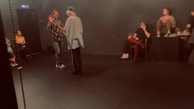 Занятие в театральном доме