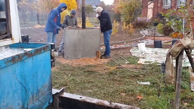 "Бурение колодца" ямобуром. смотреть онлайн