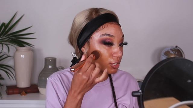 Pink Smoky Soft Glam Makeup Look | Testing NEW products from Chanel, Pat McGrath, B.O.M.B.s, + more смотреть онлайн