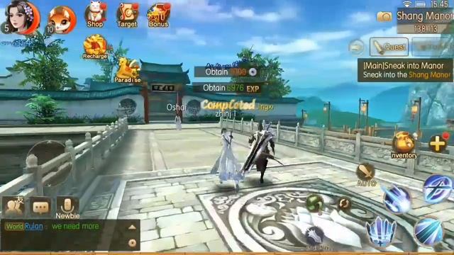 TALE OF SWORDS - ETERNAL LOVE android - gameplay (freetoplay) смотреть онлайн