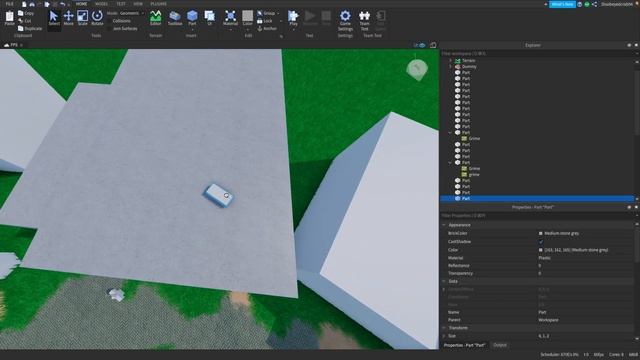 MAKING a ROBLOX FPS GAME | #1 Map, Movement + Damage смотреть онлайн