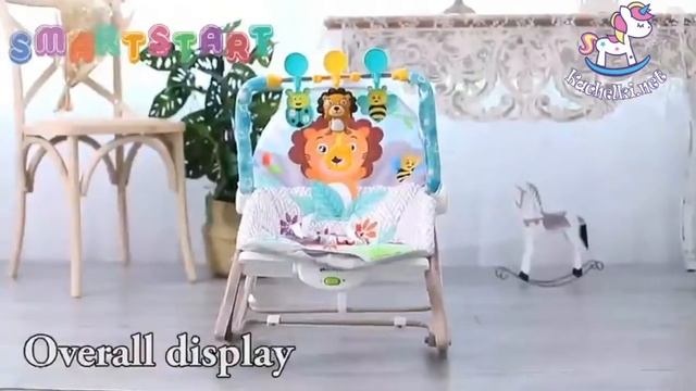 Детский шезлонг-качалка iBaby смотреть онлайн