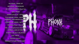 PHONK / фонк для дрифта. 1 hour / 1 час 2023