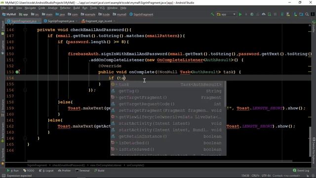 How to make an e-commerce android app?(Part-8)| Sign In System | Hindi Tutorial 2018 смотреть онлайн