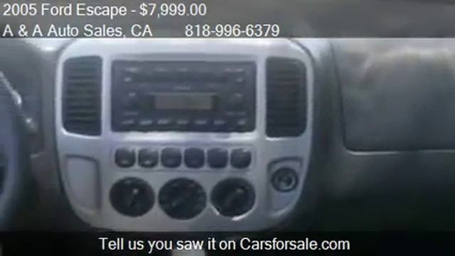 2005 Ford Escape HEV - for sale in Reseda, CA 91335 смотреть онлайн