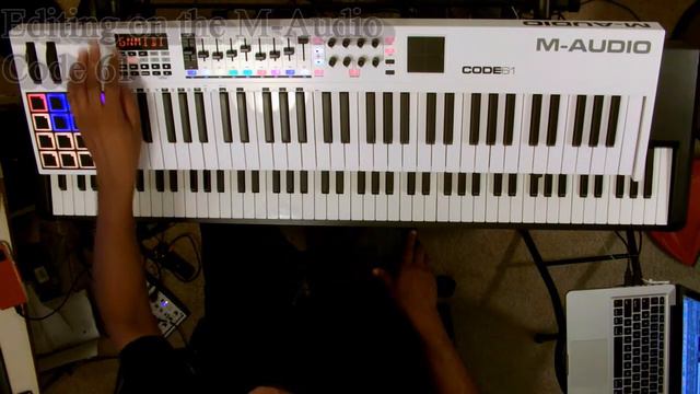 Editing Controls on the M-Audio Code 61 смотреть онлайн