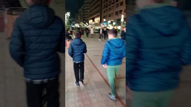 прогулка ночной Ереване с братом и сестром. 10.11.2023 смотреть онлайн