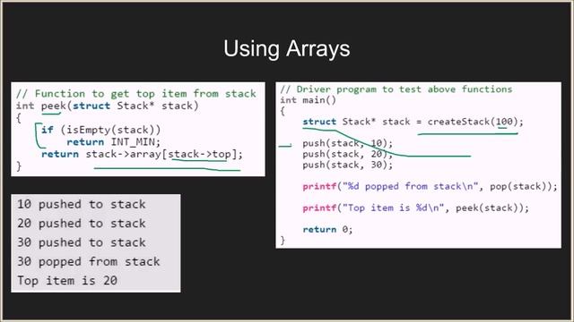 Stack | Set 1 (Introduction) | GeeksforGeeks смотреть онлайн