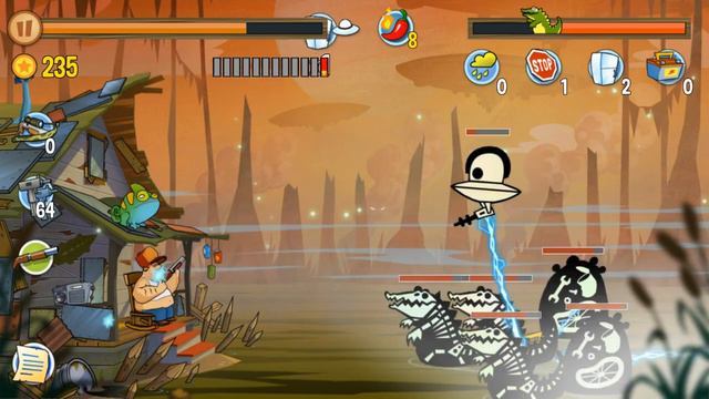 Swamp Attack - Episode 4. Level 10 Gameplay смотреть онлайн