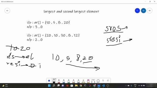 Data Structures And Algorithms - Find Largest Element and Second Largest Element in an Array смотреть онлайн