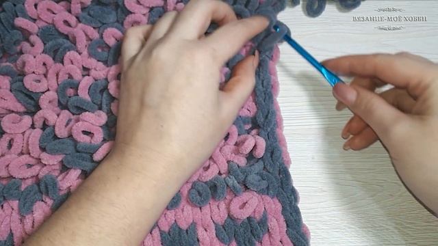 ALIZE PUFFY MORE / Плед Из Ализе Пуффи Море / Подробный мастер класс смотреть онлайн