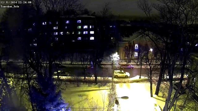 Веб камера в Пушкине. Новый год в Царском Селе. смотреть онлайн