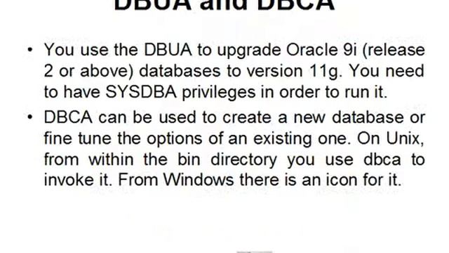 OCA 12c Cramslide dbca and dbua смотреть онлайн