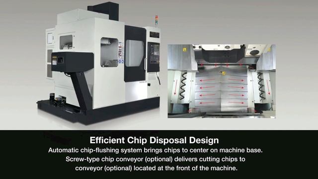 Фрезерные обрабатывающие центры Chevalier. Серия UNi5X-400 смотреть онлайн