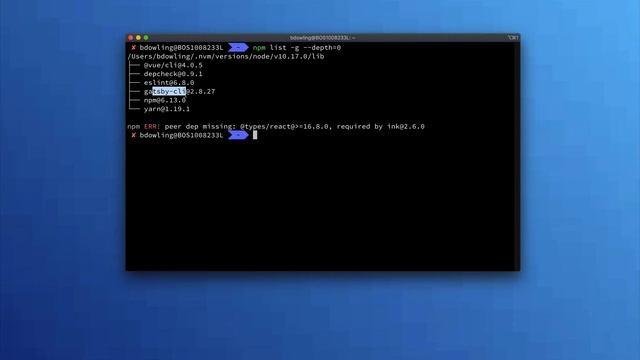 How to list globally installed npm packages смотреть онлайн