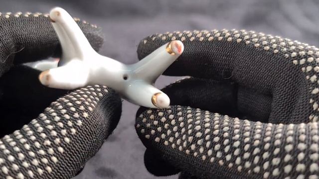 Фарфоровая статуэтка Олень Золотые рога, ДФЗ Вербилки Редкость смотреть онлайн