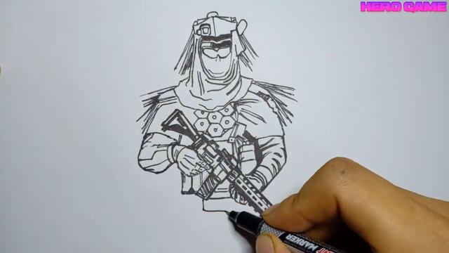 draw new skin phantom character-CALL OF DUTY MOBILE It's Easy смотреть онлайн