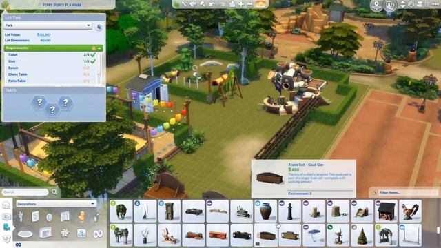 BRINDLETON BARK PARK | Sims 4 Speed Build смотреть онлайн