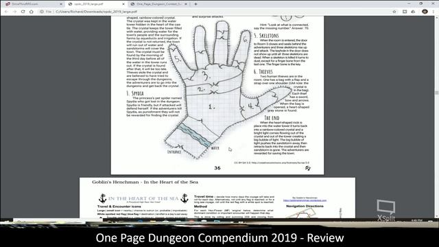 One Page Dungeon Compendium 2019 - Review смотреть онлайн
