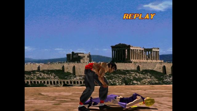Tekken 2 Arcade Stage 1 Law Vs Nina Fight PS5 Gameplay смотреть онлайн
