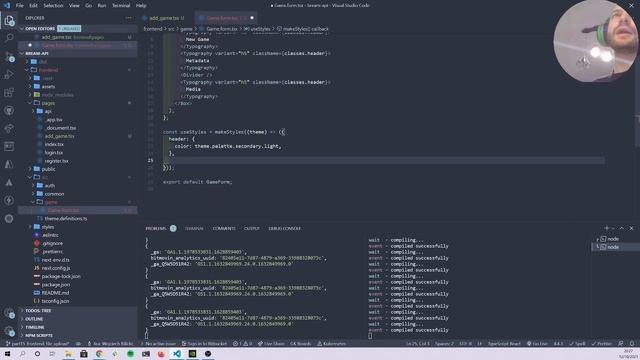 Epic Games Store UI - MaterialUI, ReactJS, TypeScript, NestJS - Game Form Component #15 смотреть онлайн