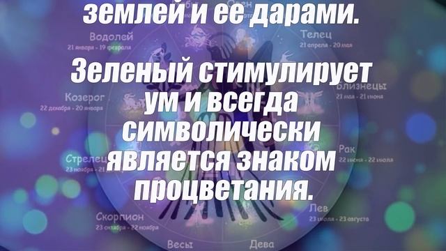 Какой ваш цвет по Знаку Зодиака ? смотреть онлайн