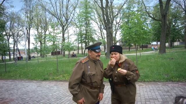 День победы ! Поздравление казаков полка мэром Харькова Игорем Тереховым смотреть онлайн