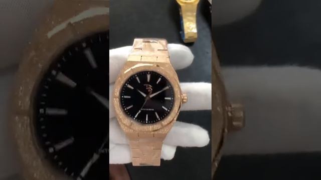 Custom logo stainless steel japan movement frosted star dust dial paul rich style watches men смотреть онлайн