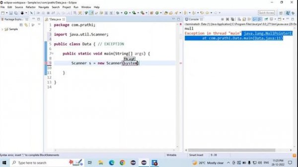 NULL POINTER AND INPUT MISMATCH EXCEPTION  #56