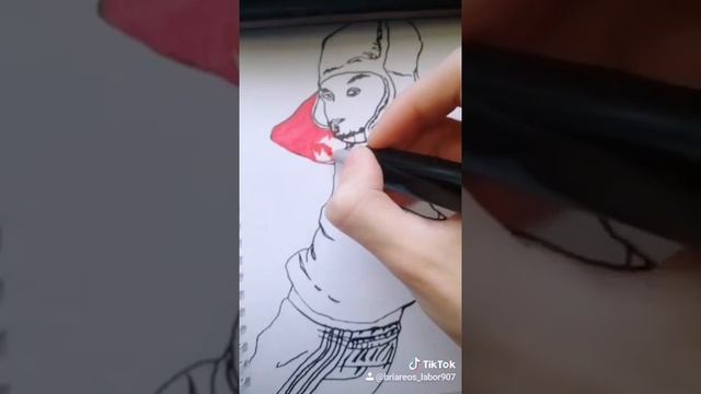 Осенний рисунок Autumn art смотреть онлайн