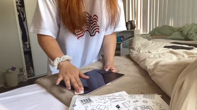 iPad accessories for my 2022 Starlight iPad Air | No talking | ASMR смотреть онлайн