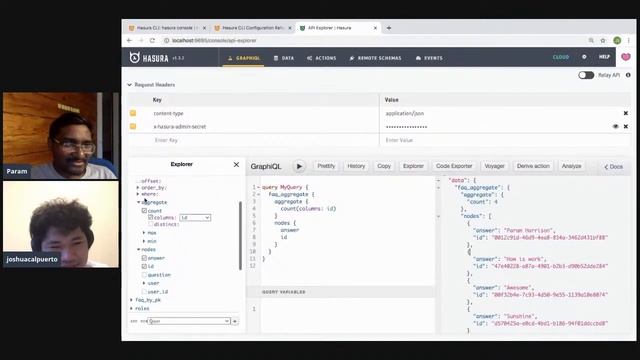 Learn by doing - Exploring graphql queries with hasura console - Part 2 смотреть онлайн