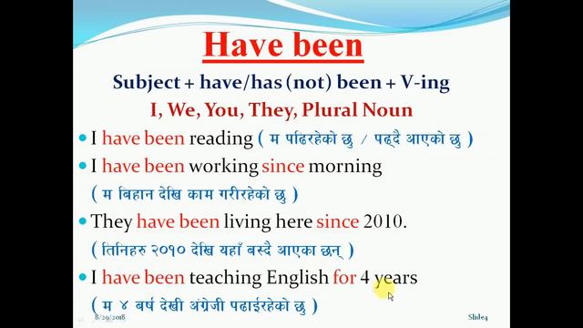 Have Been, Has Been, Had Been को सही प्रयोग | Learn English Grammar Tense in Nepali Video | Part - смотреть онлайн
