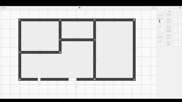 Добавление окон и дверей "Инженерный план" смотреть онлайн