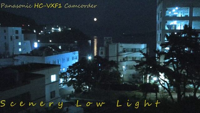 Panasonic HC-VXF1 Night Recording Demo смотреть онлайн