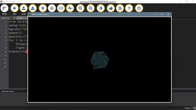 Cool shape using python part 1 (THX FOR ALL THE SUPPORT) смотреть онлайн