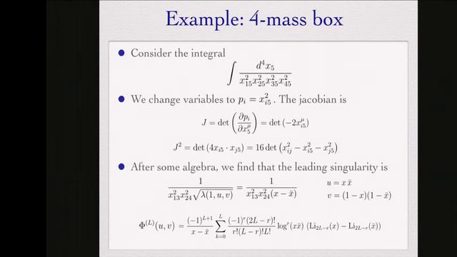 Claude Duhr - New methods for scattering amplitudes - Lecture 4 смотреть онлайн