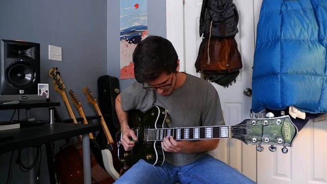 GUITAR LOOPING | Slightly Jazzy Hazy Fun Jam | A Little Outside | Original Tune смотреть онлайн