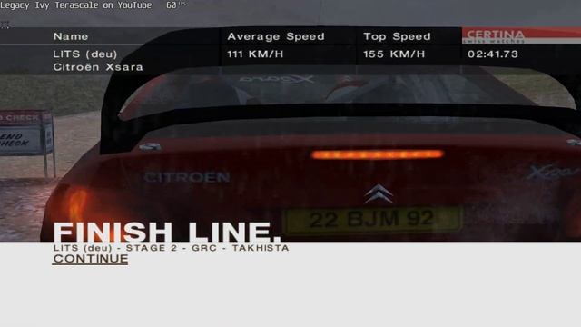 Citroen Xsara - Greece 2nd 'Takhista' Rain Midday - Colin McRae Rally 2005 смотреть онлайн