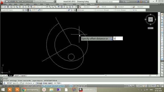 AutoCAD 2D Practice Drawing for Beginners 2 | Engineer AutoCAD Tutorials | AutoCAD Tips and Tricks смотреть онлайн