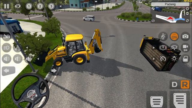 Bus Simulator Indonesia Android Gameplay | JCB mod in | bus simulator indonesia JCB mod PART -3 смотреть онлайн