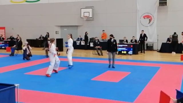 Лабода Юлиана BUSHIDO 10-11 лет -45 "ПЕРВЕНСТВО БЕЛАРУСИ ПО КАРАТЭ 2021 ГОДА - 2021-12-04" смотреть онлайн