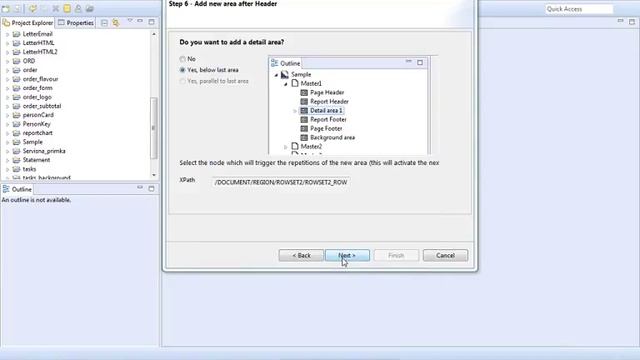 FO Designer 2, XML to PDF wizard. Master/Detail report for multiple datasets. смотреть онлайн