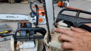 Обзор бензопил stihl ms 192t  и stihl ms 200t одноручные бензопилы