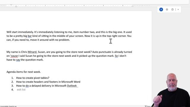 Dictate Feature Updates in Word, Outlook, PowerPoint, and OneNote. смотреть онлайн